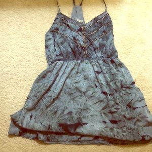 Urban Outfitters Studded Tie Dye Dress Size M